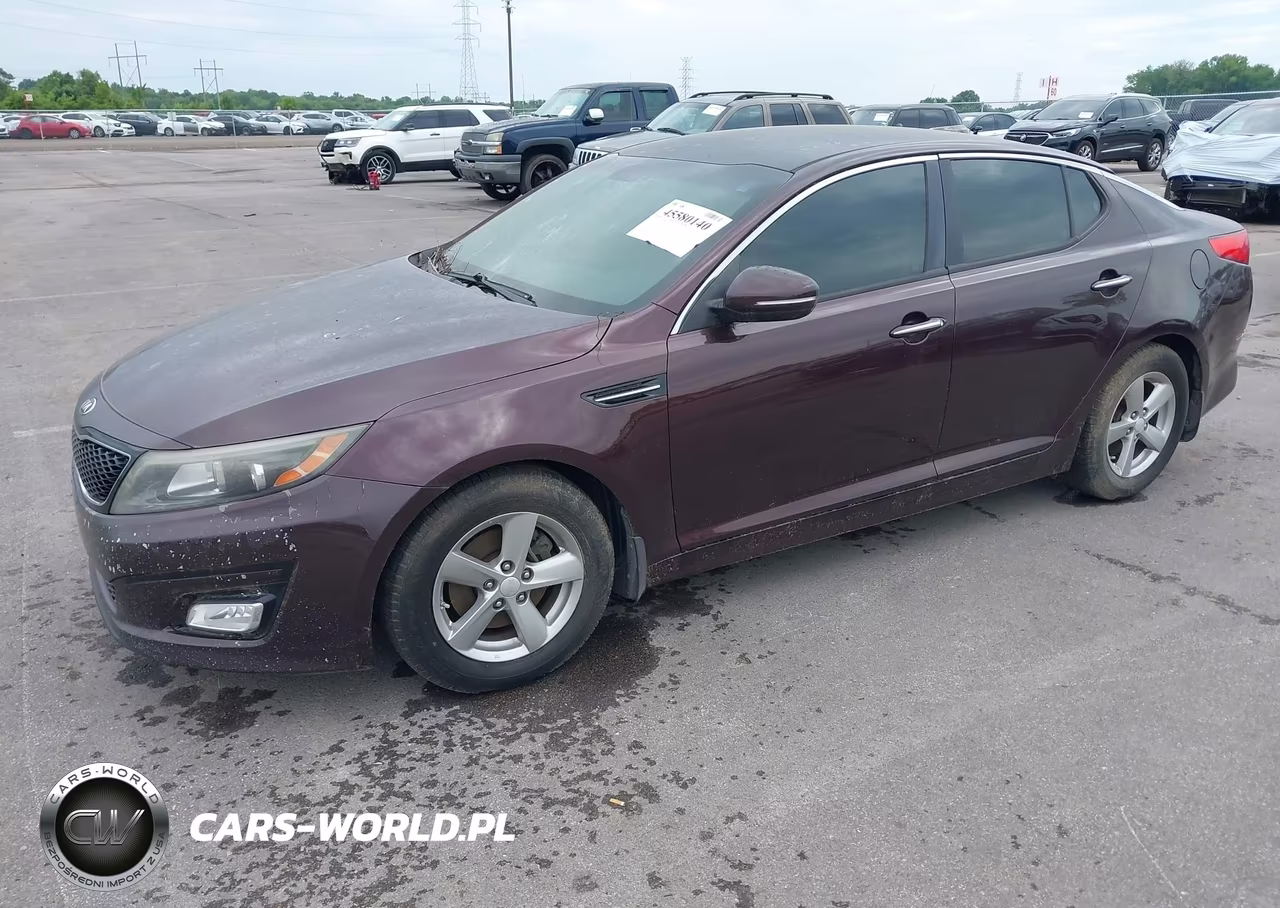 2014 Kia Optima Lx VIN:5XXGM4A79EG302396 - 2