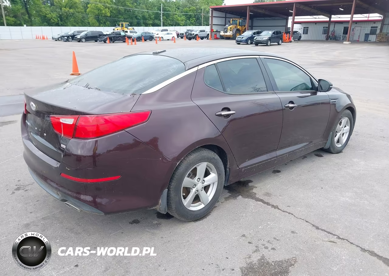 2014 Kia Optima Lx VIN:5XXGM4A79EG302396 - 4