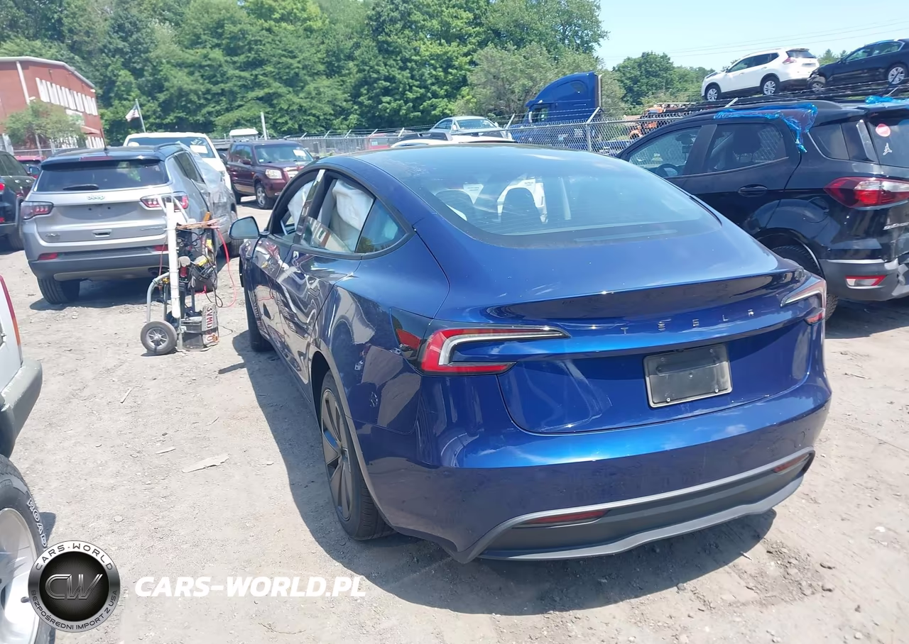 2025 Tesla Model 3 Long Range Rear-Wheel Drive-Standard Rear-Wheel Drive VIN:5YJ3E1EA9SF025280 - 3