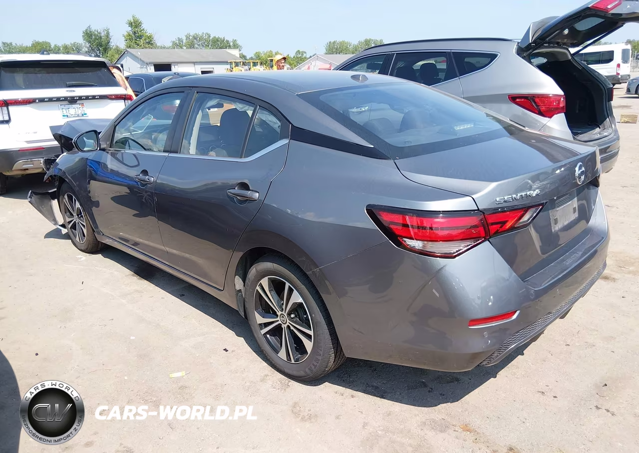 2022 Nissan Sentra Sv Xtronic Cvt VIN:3N1AB8CV3NY300894 - 3