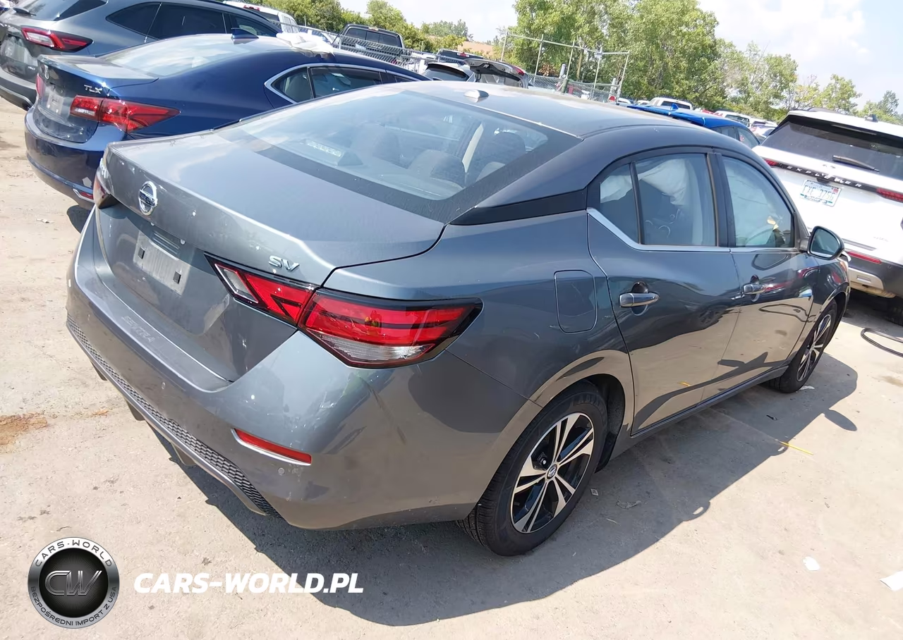 2022 Nissan Sentra Sv Xtronic Cvt VIN:3N1AB8CV3NY300894 - 4