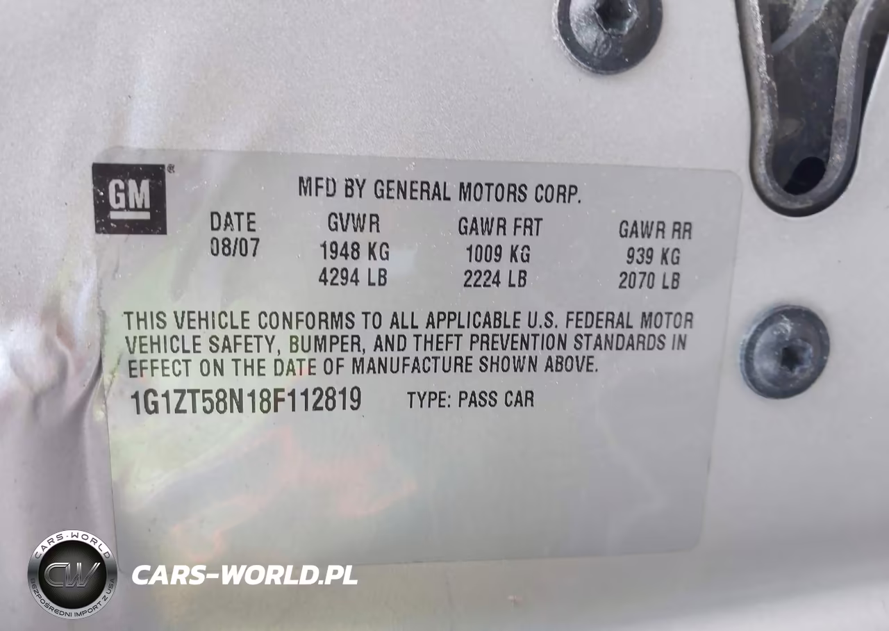 2008 Chevrolet Malibu Classic Lt VIN:1G1ZT58N18F112819 - 9
