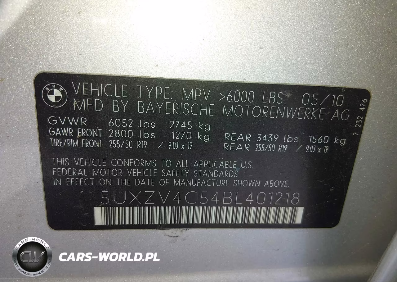 2011 BMW X5 xDrive35I-xDrive35I Premium-xDrive35I Sport Activity VIN:5UXZV4C54BL401218 - 9