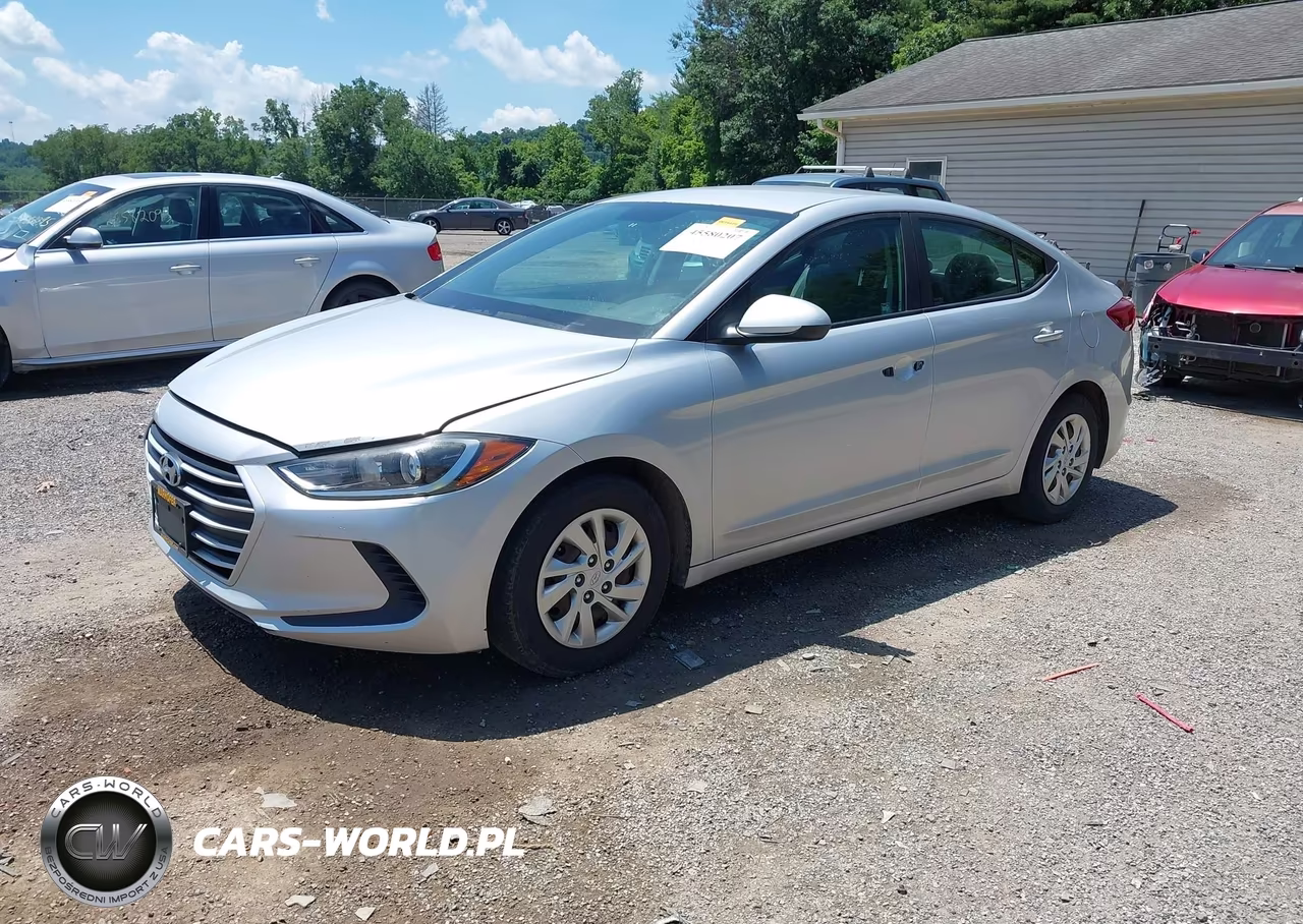 2017 Hyundai Elantra Se VIN:KMHD74LF1HU323669 - 2