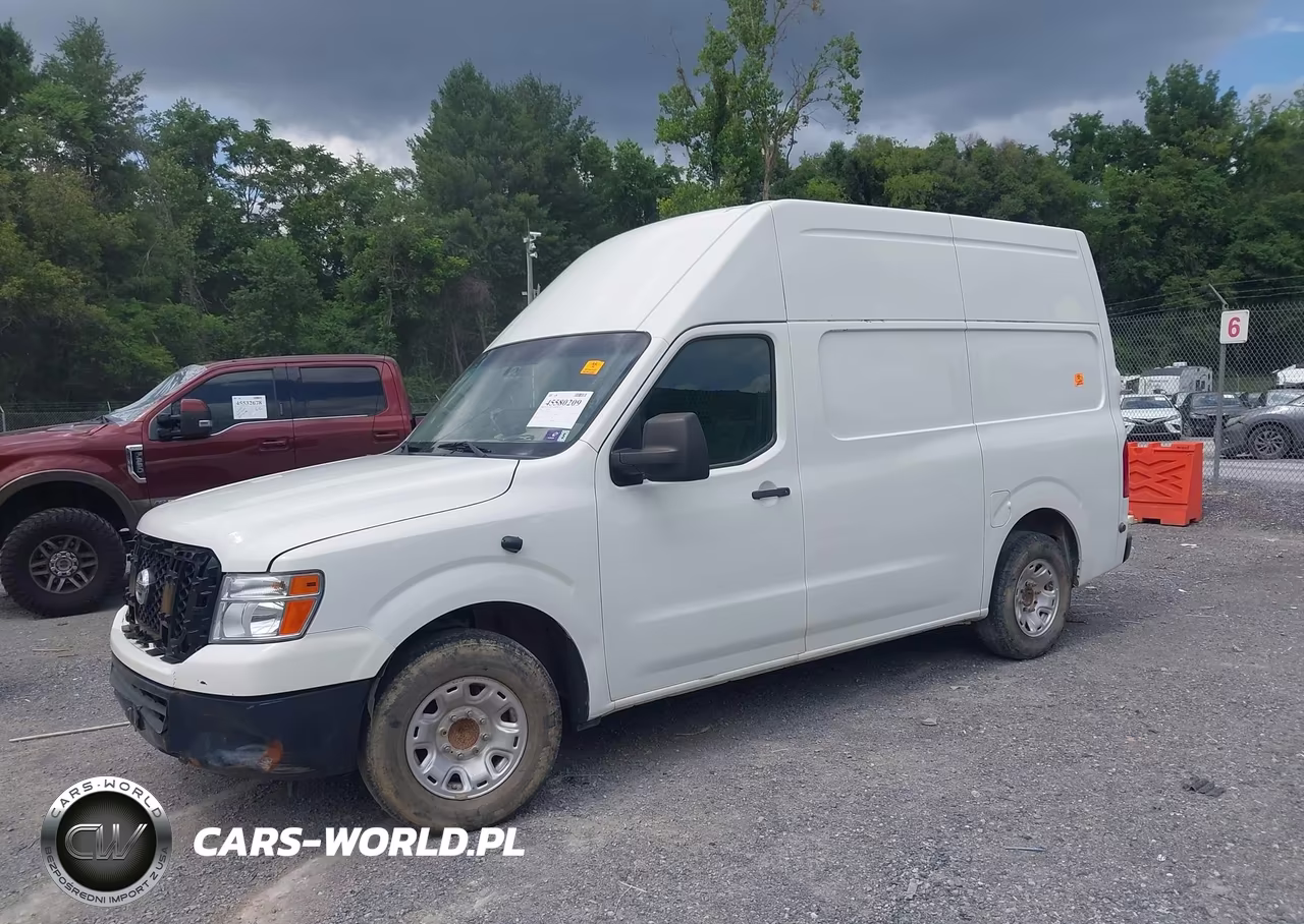 2021 Nissan Nv Cargo Nv2500 Hd Sv High Roof V6 VIN:1N6BF0LY1MN806668 - 2