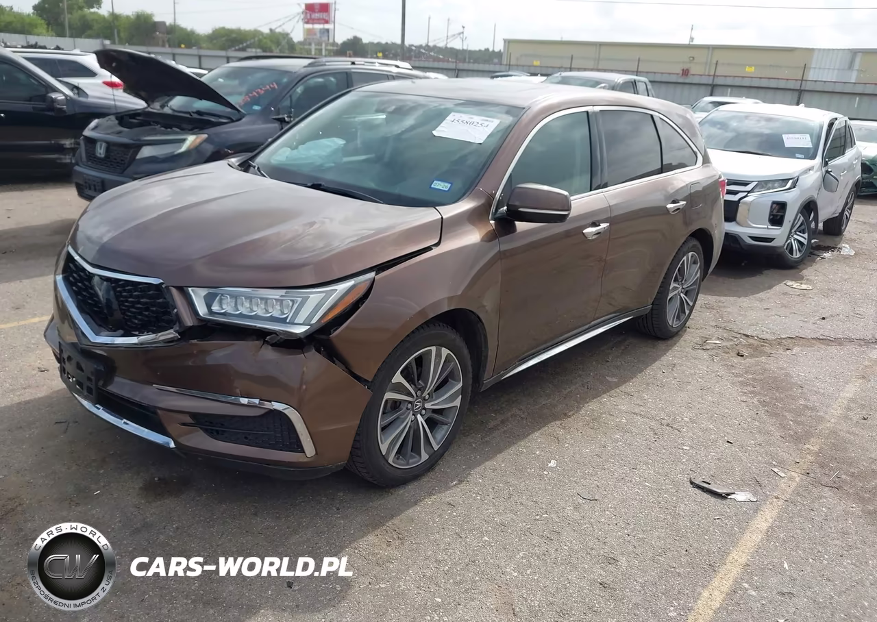 2019 Acura Mdx Tech Pkg VIN:5J8YD3H58KL001599 - 2
