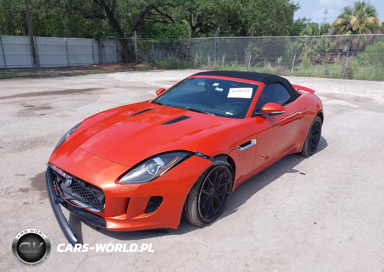 2014 Jaguar F-Type VIN:SAJWA6E78E8K05401 - 2