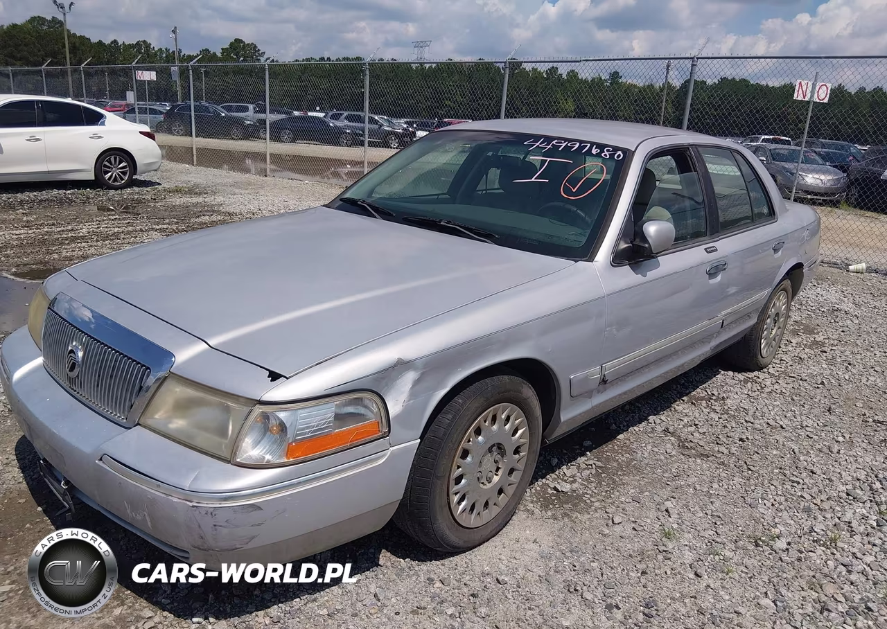 2003 Mercury Grand Marquis Gs VIN:2MEFM74W63X650414 - 2