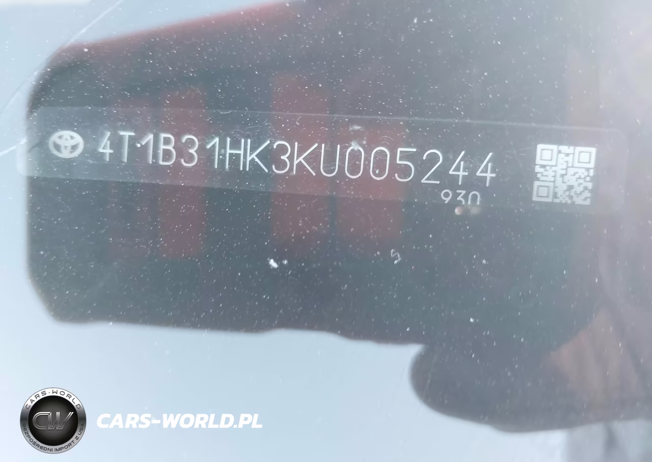 2019 Toyota Camry Hybrid Le VIN:4T1B31HK3KU005244 - 9