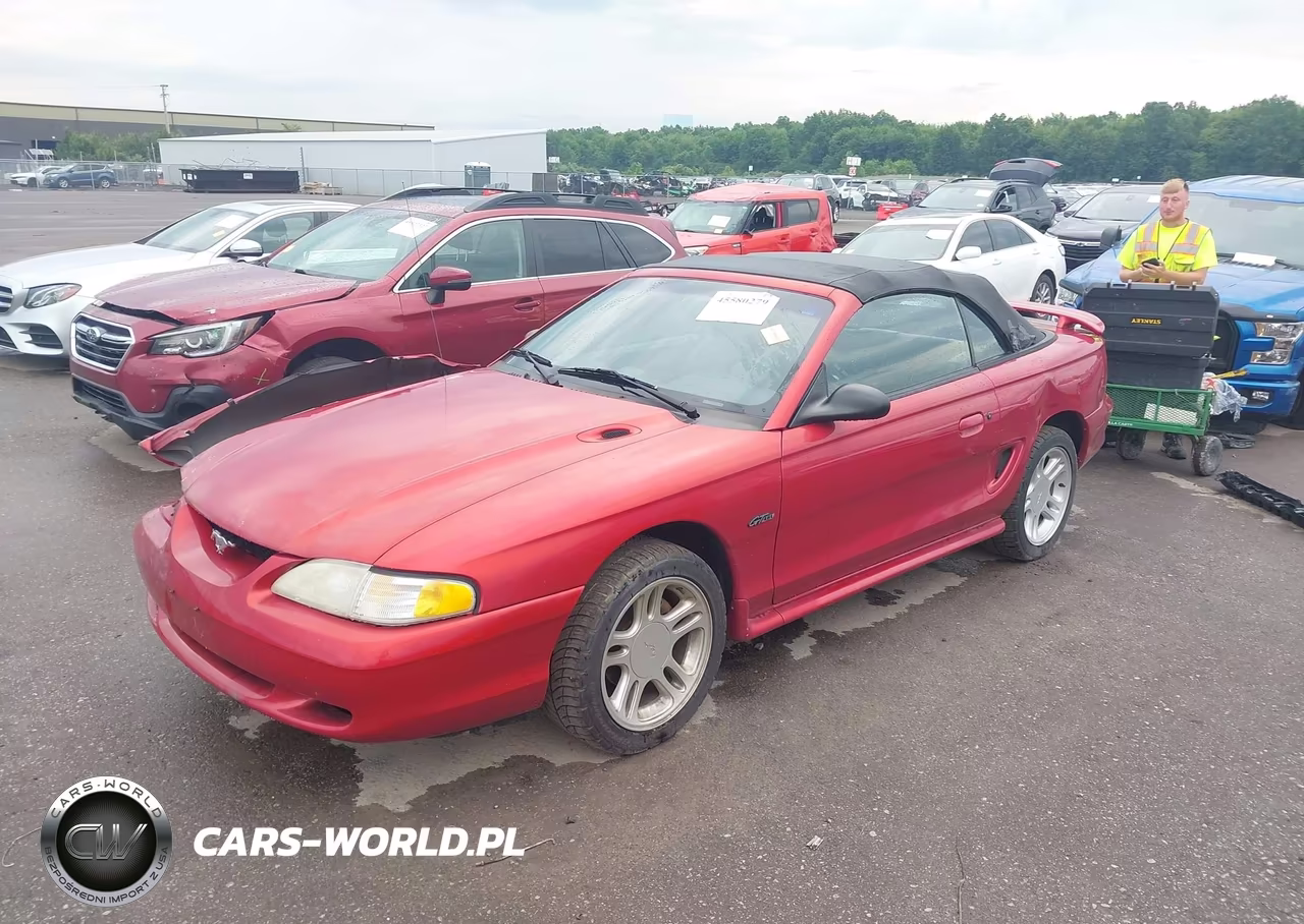 1996 Ford Mustang Gt VIN:1FALP45X0TF221448 - 2