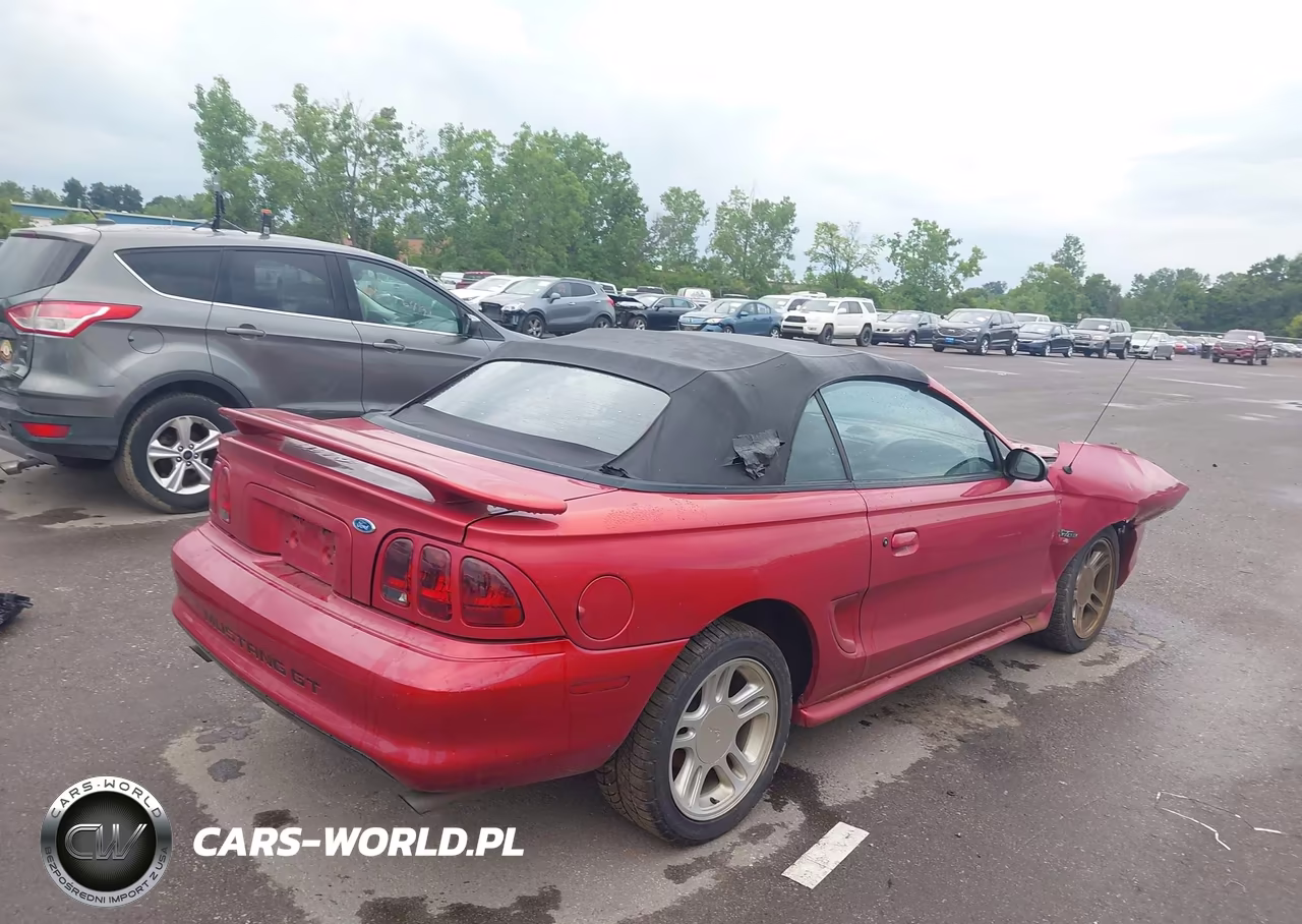 1996 Ford Mustang Gt VIN:1FALP45X0TF221448 - 4