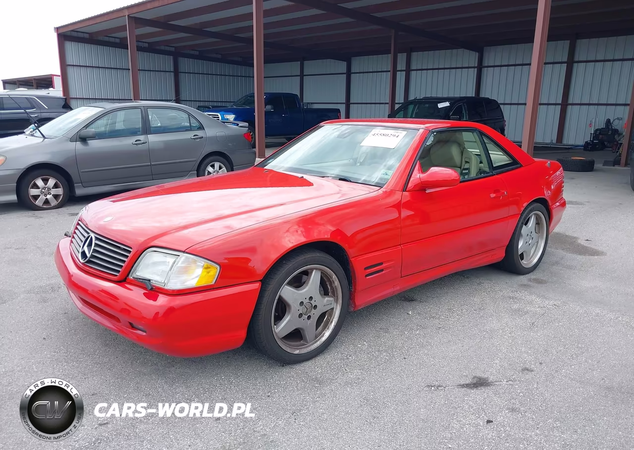 2002 Mercedes-Benz Sl 500 VIN:WDBFA68F32F201019 - 2