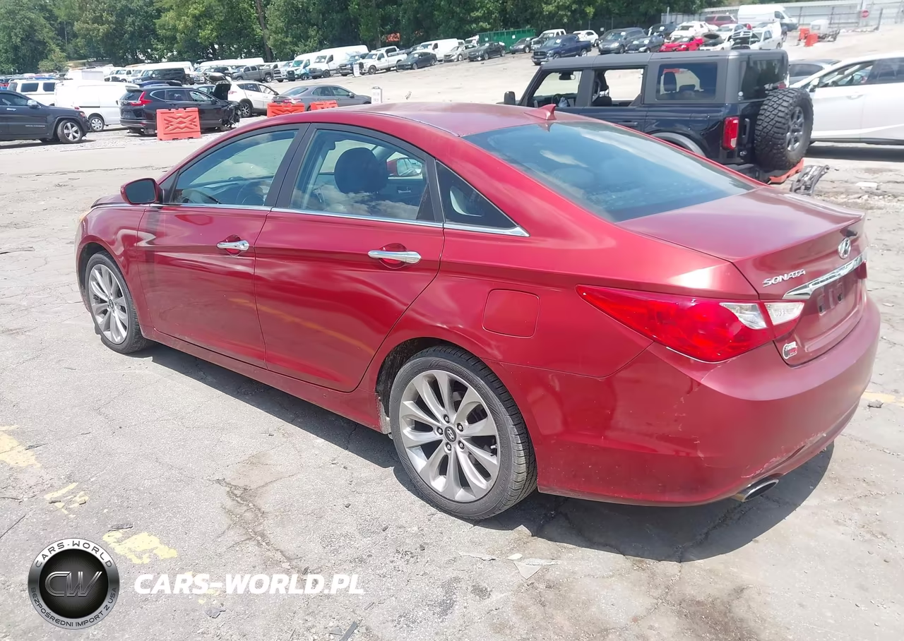 2012 Hyundai Sonata Se VIN:5NPEC4AC7CH467064 - 3