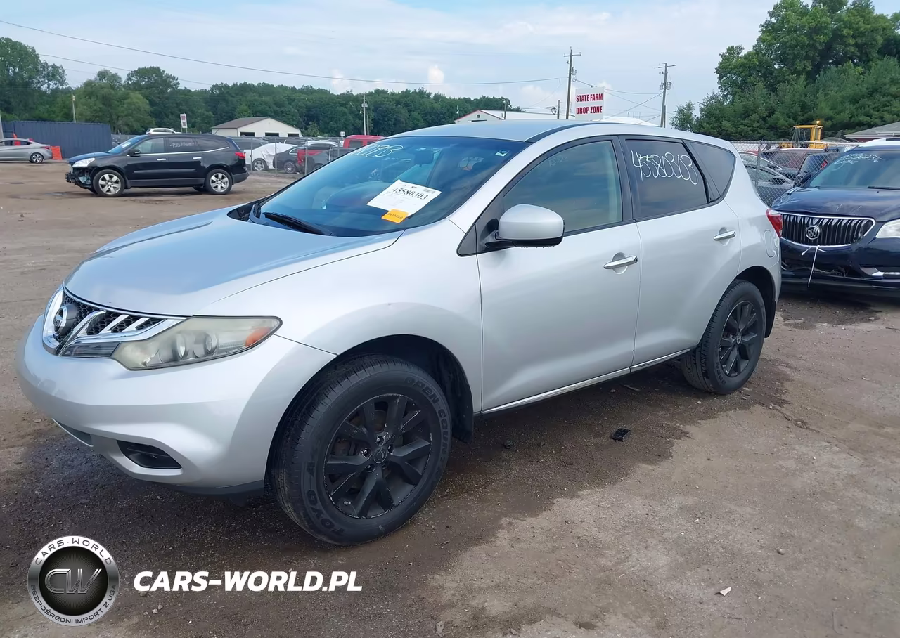 2012 Nissan Murano S VIN:JN8AZ1MW5CW213451 - 2