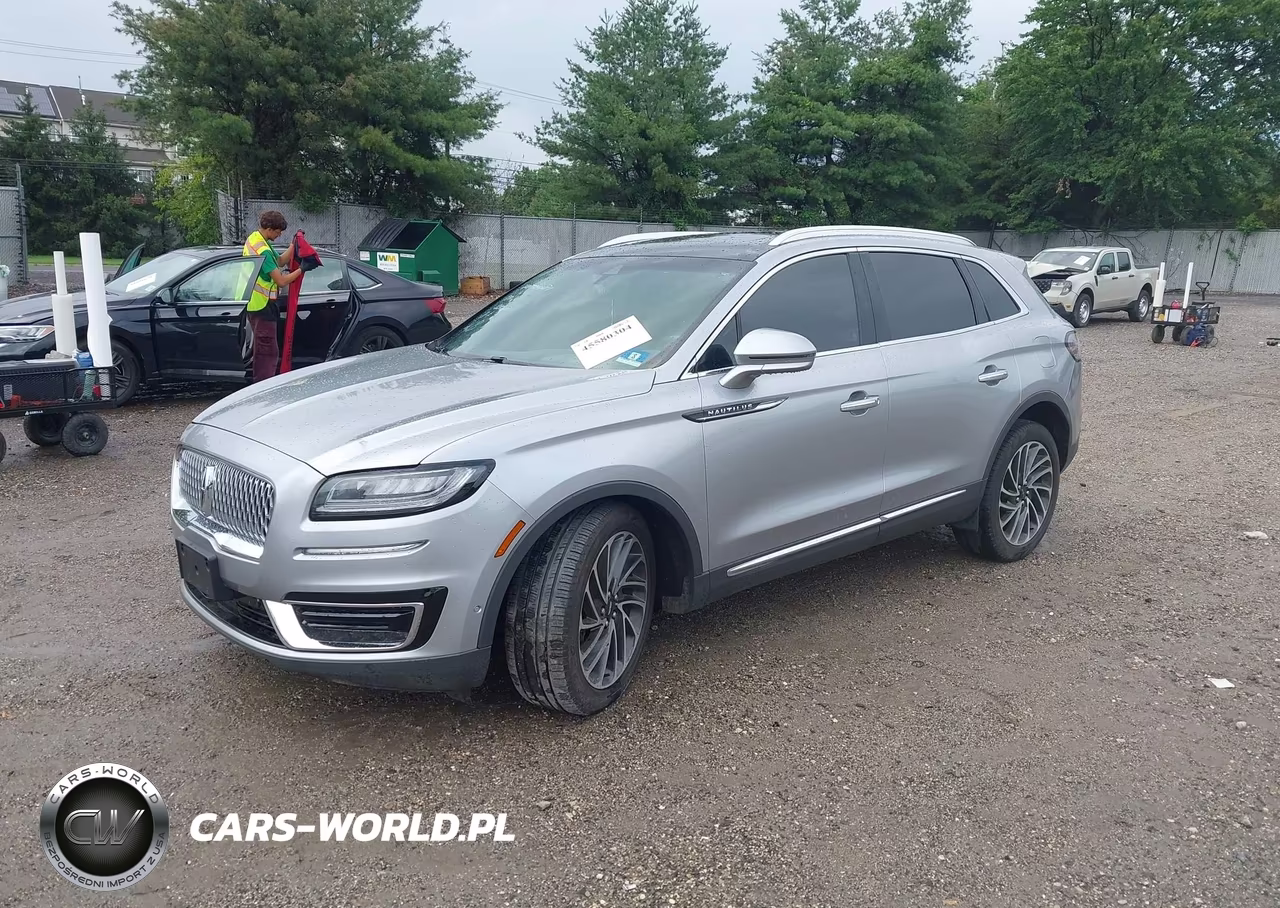 2020 Lincoln Nautilus Reserve VIN:2LMPJ8K90LBL24476 - 2