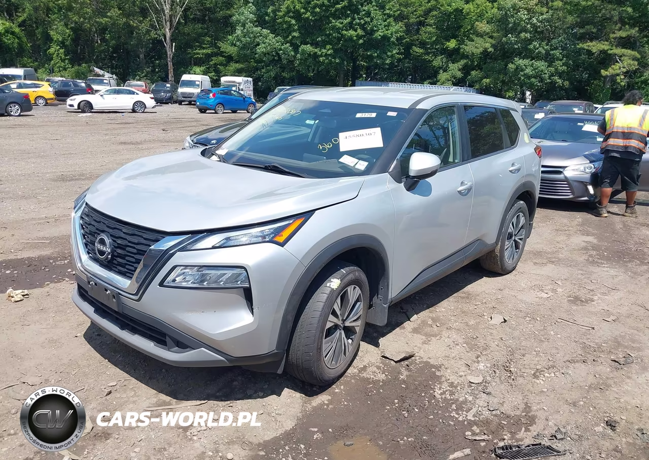 2022 Nissan Rogue Sv Intelligent Awd VIN:JN8BT3BB2NW330389 - 2
