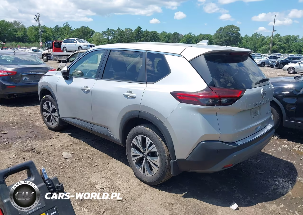 2022 Nissan Rogue Sv Intelligent Awd VIN:JN8BT3BB2NW330389 - 3