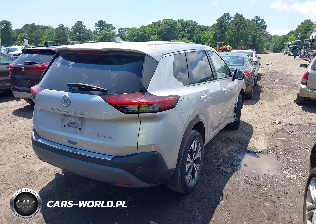 2022 Nissan Rogue Sv Intelligent Awd VIN:JN8BT3BB2NW330389 - 4