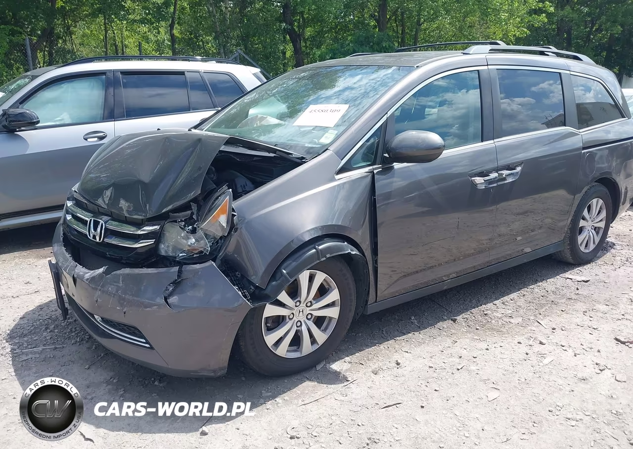 2015 Honda Odyssey Ex-L VIN:5FNRL5H64FB020282 - 2