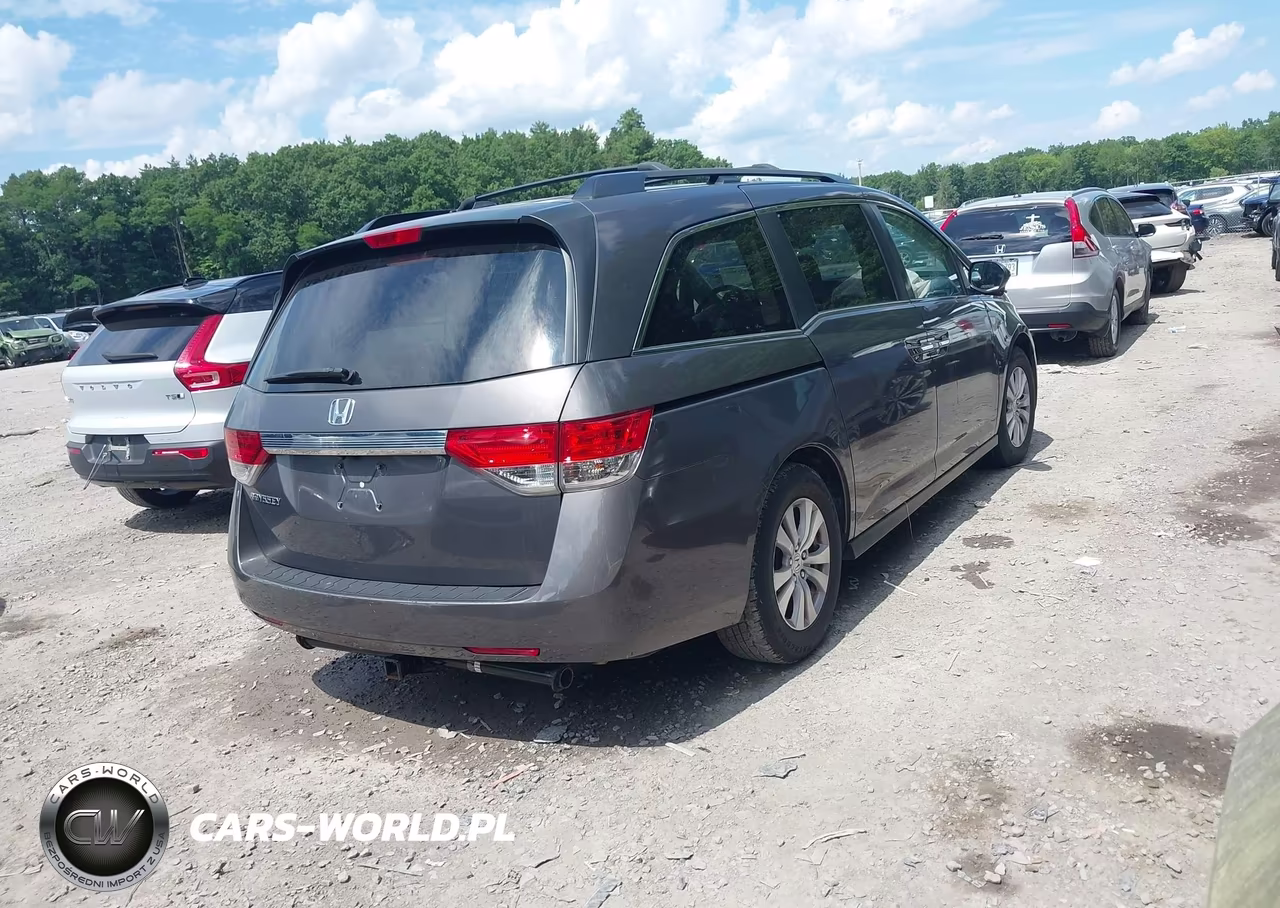 2015 Honda Odyssey Ex-L VIN:5FNRL5H64FB020282 - 4