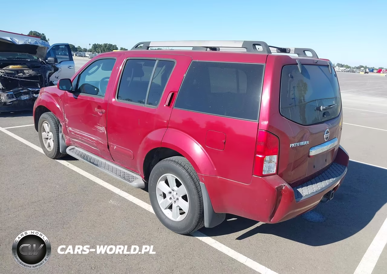 2008 Nissan Pathfinder Se VIN:5N1AR18U18C634995 - 3