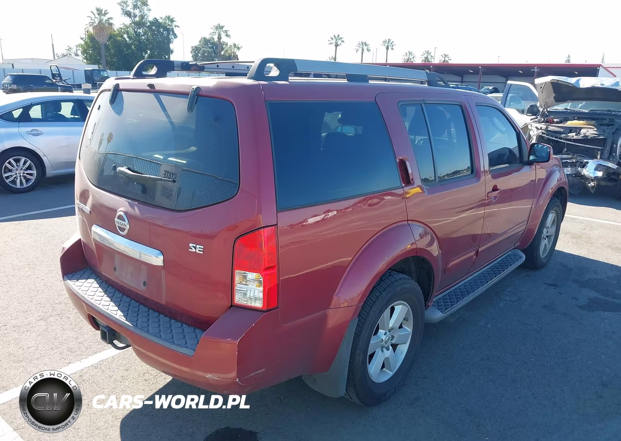 2008 Nissan Pathfinder Se VIN:5N1AR18U18C634995 - 4