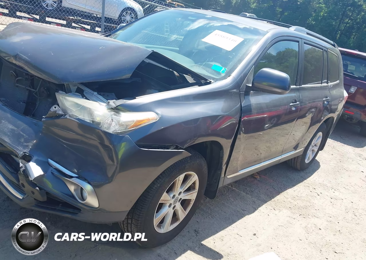2012 Toyota Highlander Se V6 VIN:5TDBK3EH5CS133888 - 2