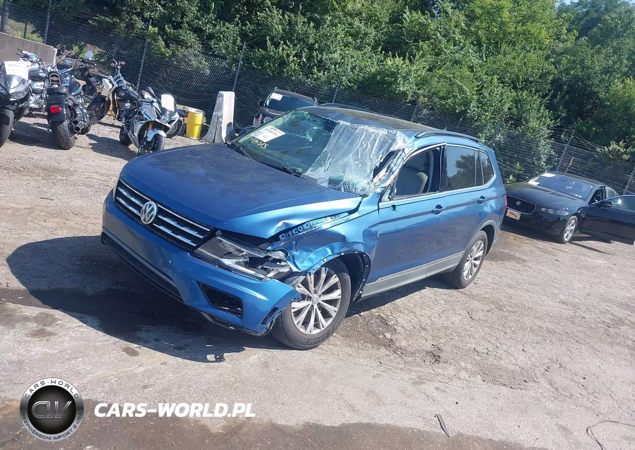 2018 Volkswagen Tiguan 2.0T Se-2.0T Sel VIN:3VV3B7AXXJM039335 - 2