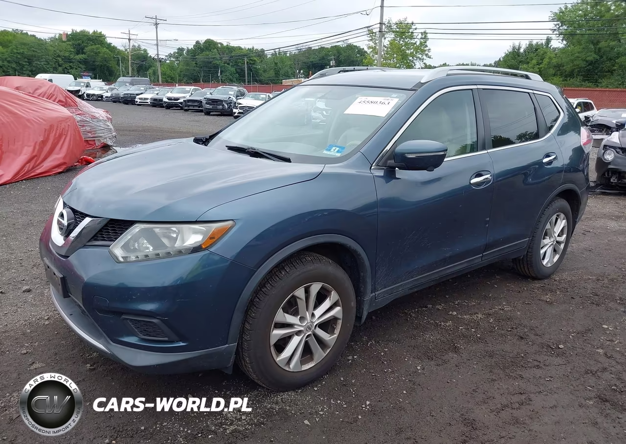2014 Nissan Rogue Sv VIN:5N1AT2MVXEC797629 - 2