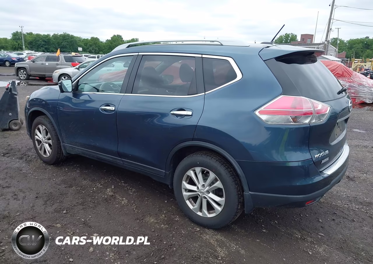 2014 Nissan Rogue Sv VIN:5N1AT2MVXEC797629 - 3
