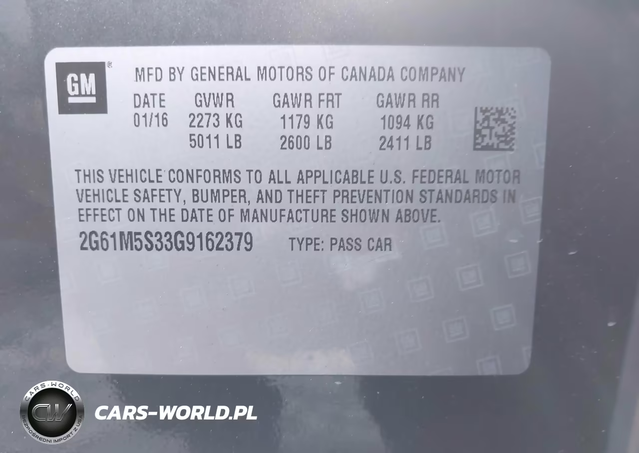 2016 Cadillac Xts Luxury Collection VIN:2G61M5S33G9162379 - 9