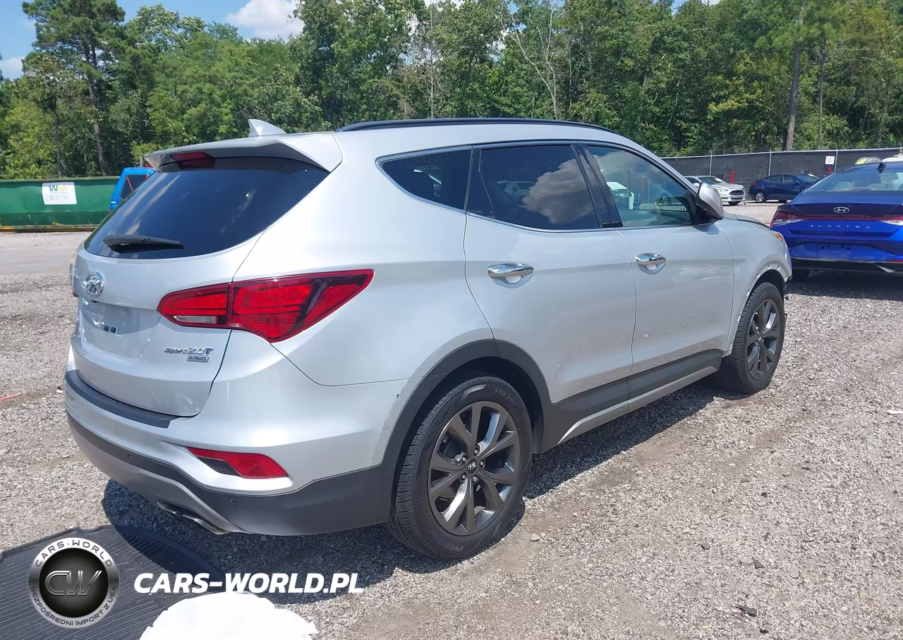 2017 Hyundai Santa Fe Sport 2.0T Ultimate VIN:5XYZW4LA3HG489811 - 4