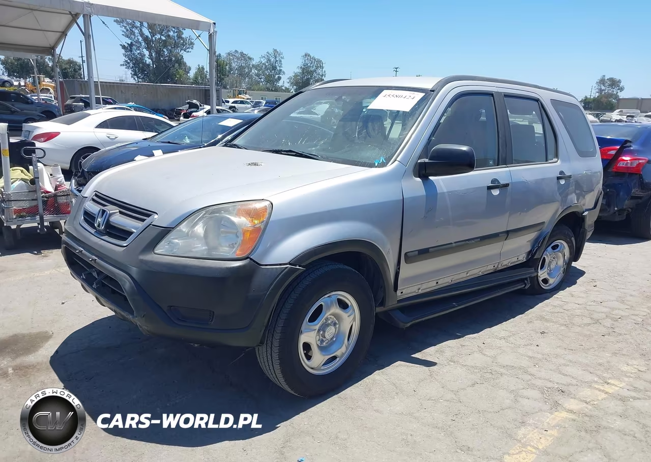 2004 Honda Cr-V Lx VIN:JHLRD684X4C001833 - 2