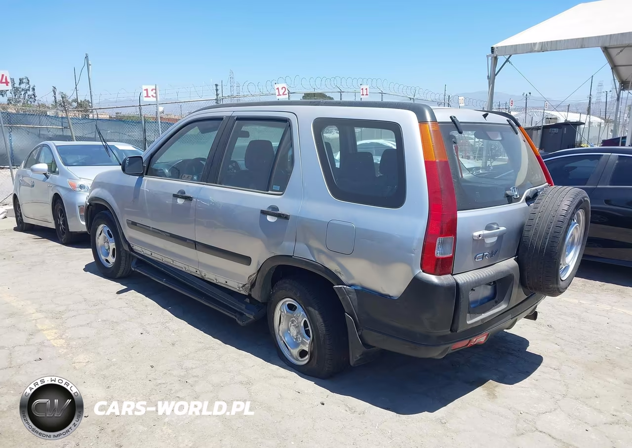2004 Honda Cr-V Lx VIN:JHLRD684X4C001833 - 3