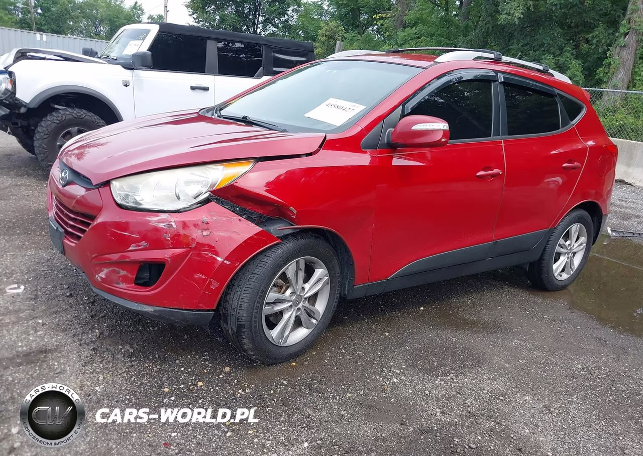 2013 Hyundai Tucson Gls VIN:KM8JUCAC3DU643567 - 2