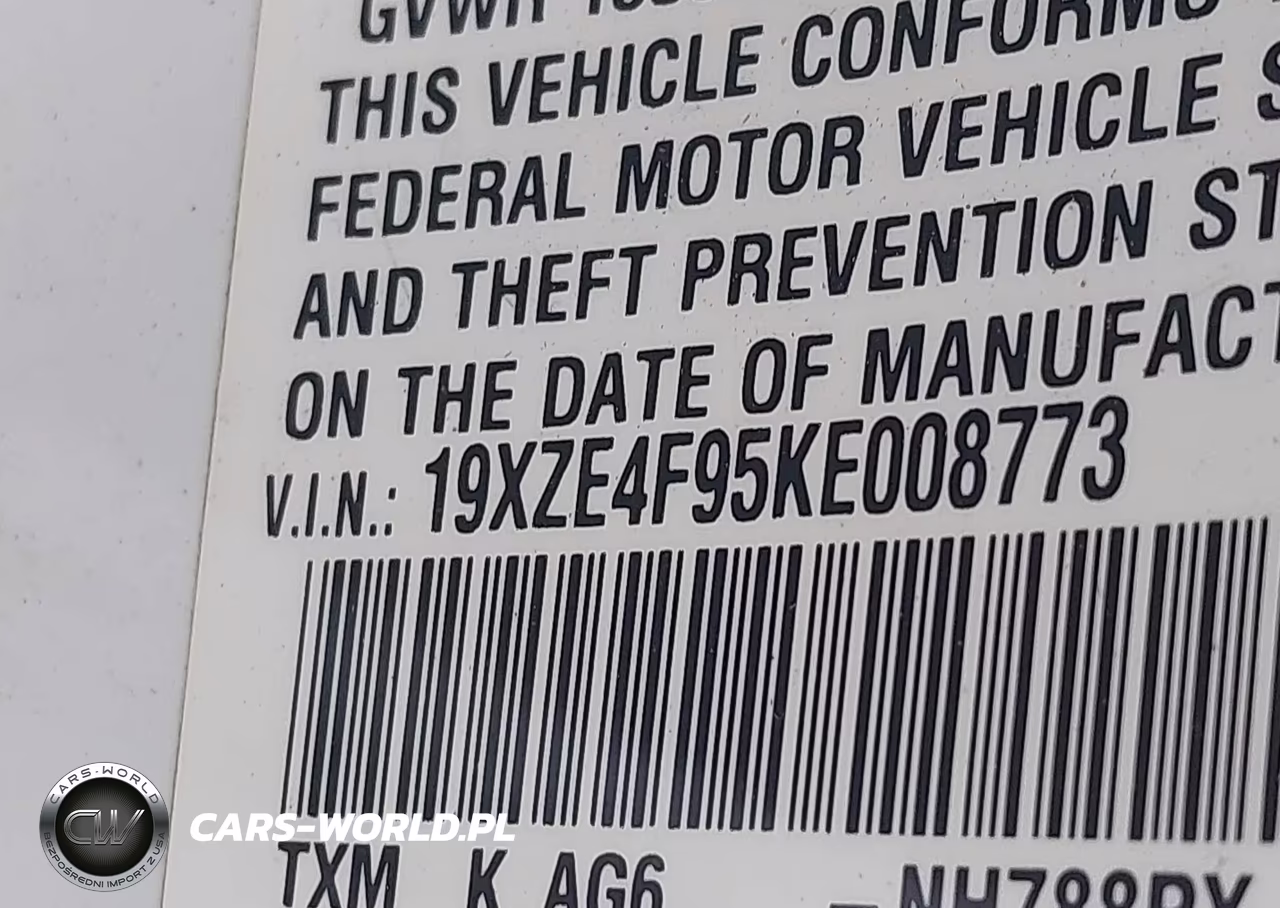 2019 Honda Insight Touring VIN:19XZE4F95KE008773 - 9