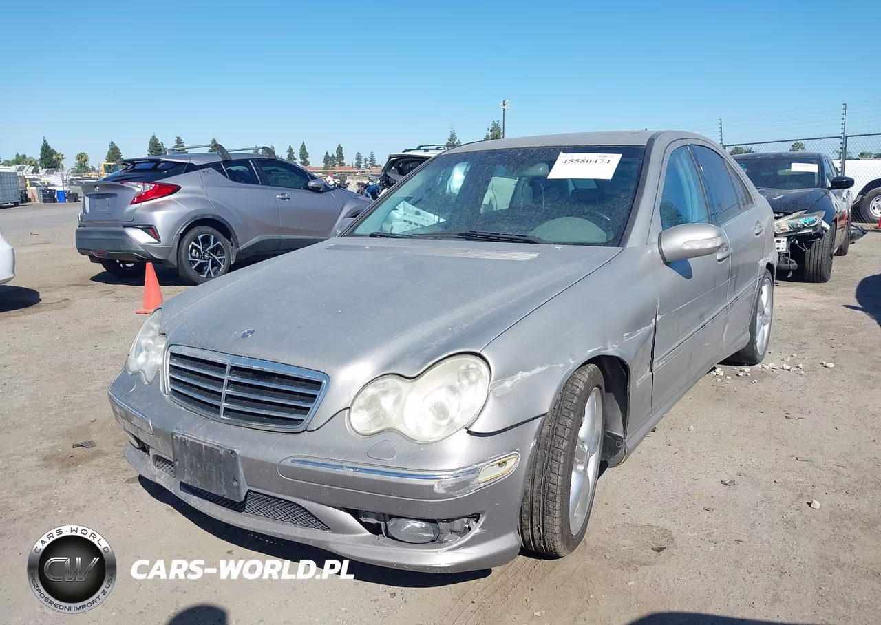 2005 Mercedes-Benz C 230 Kompressor Sport VIN:WDBRF40J75F624239 - 2