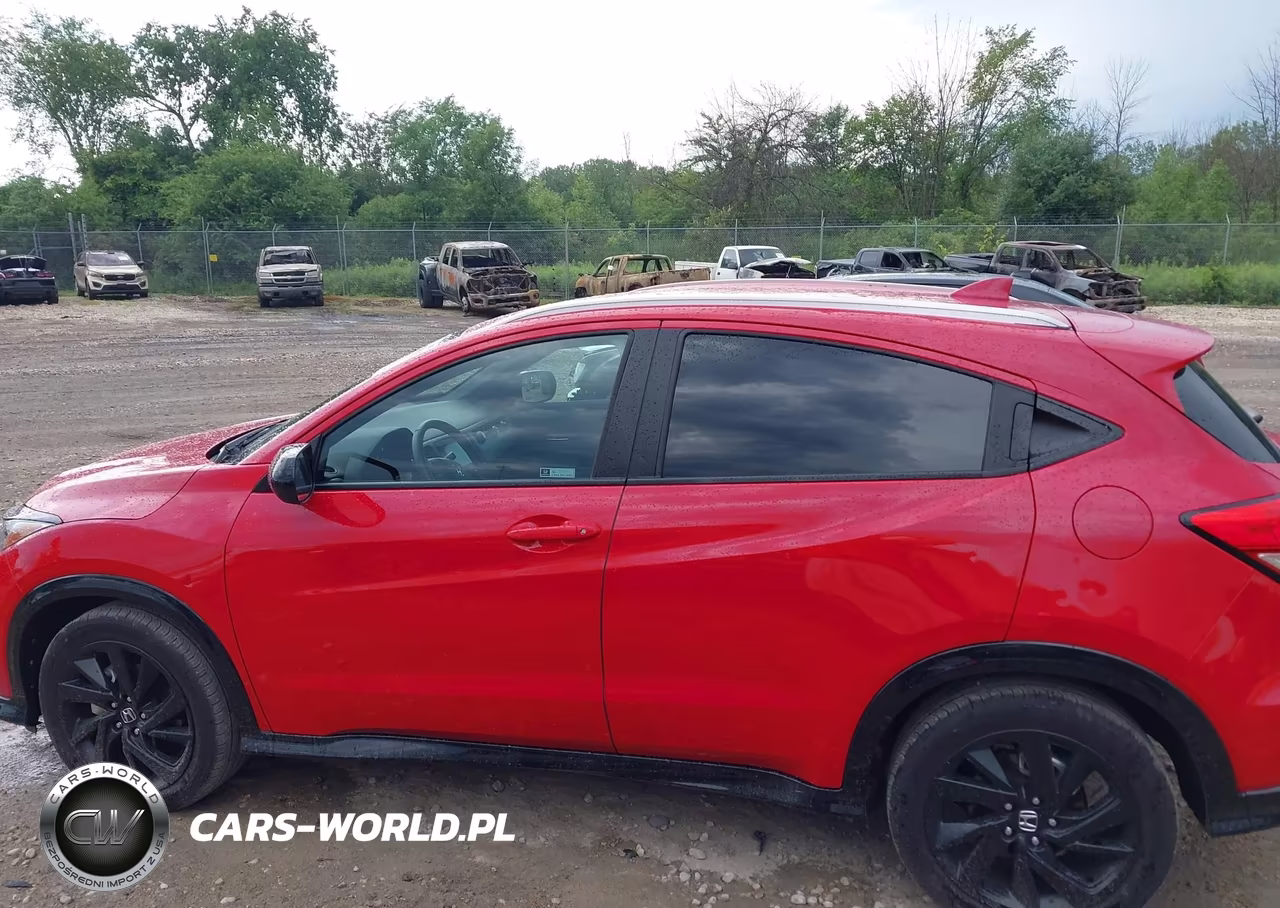 2022 Honda Hr-V Awd Sport VIN:3CZRU6H10NM741761 - 14