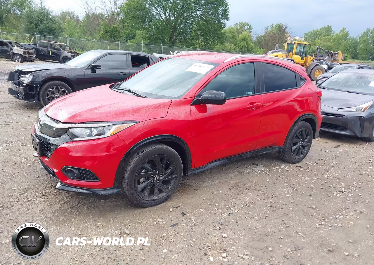 2022 Honda Hr-V Awd Sport VIN:3CZRU6H10NM741761 - 2