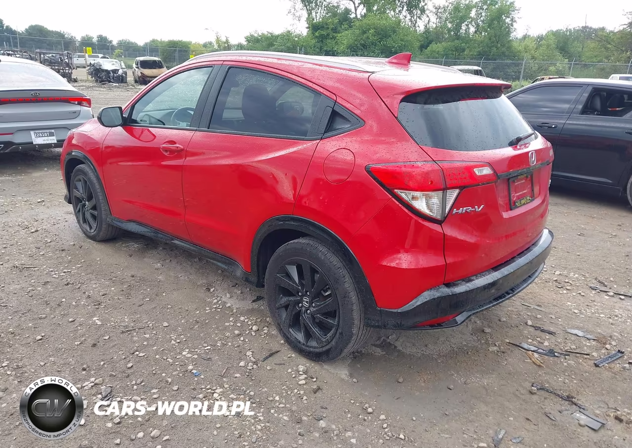 2022 Honda Hr-V Awd Sport VIN:3CZRU6H10NM741761 - 3