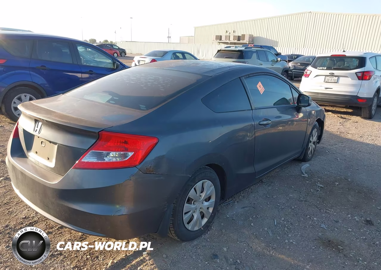 2012 Honda Civic Lx VIN:2HGFG3B51CH550583 - 4