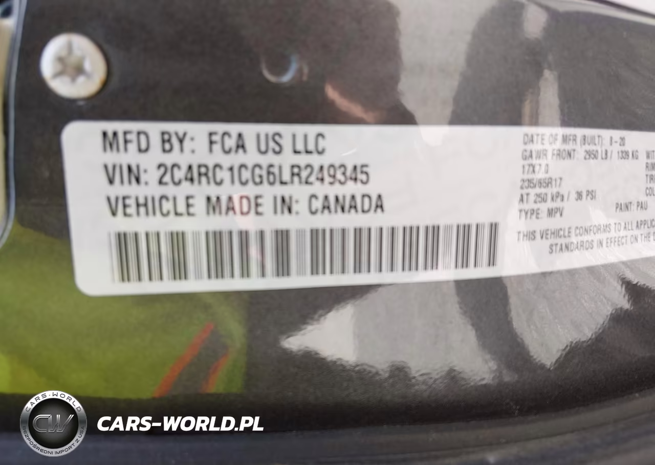 2020 Chrysler Voyager Lx VIN:2C4RC1CG6LR249345 - 9