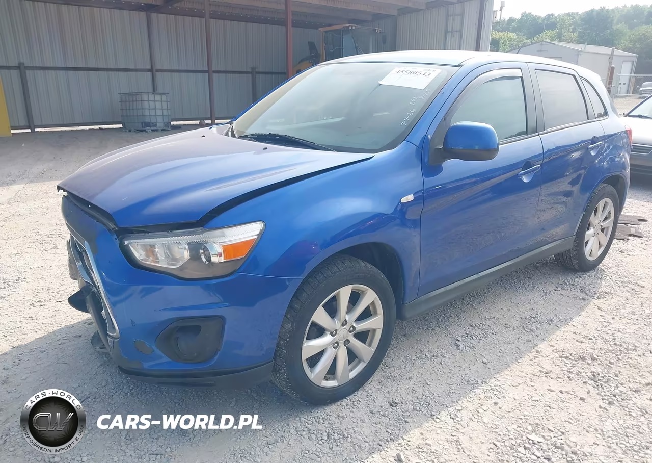 2015 Mitsubishi Outlander Sport Es VIN:4A4AR3AU8FE051120 - 2