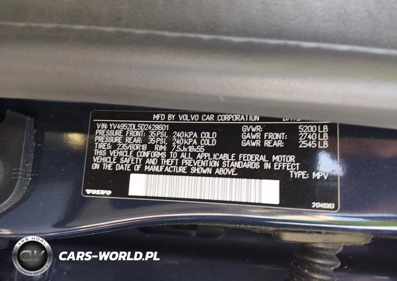 2013 Volvo Xc60 3.2 Premier VIN:YV4952DL5D2428601 - 9