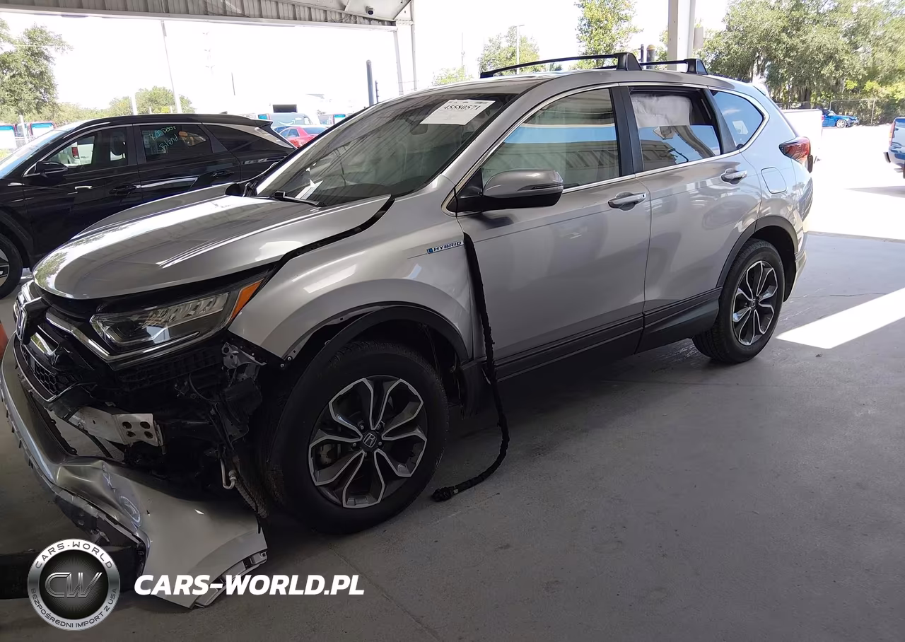 2021 Honda Cr-V Hybrid Ex VIN:7FART6H56ME015406 - 2