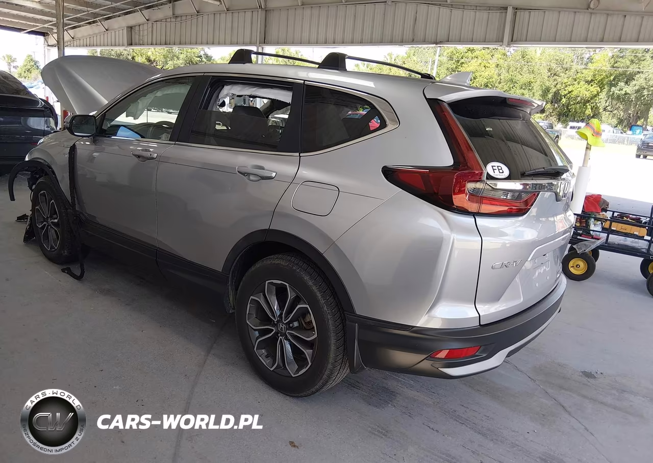 2021 Honda Cr-V Hybrid Ex VIN:7FART6H56ME015406 - 3