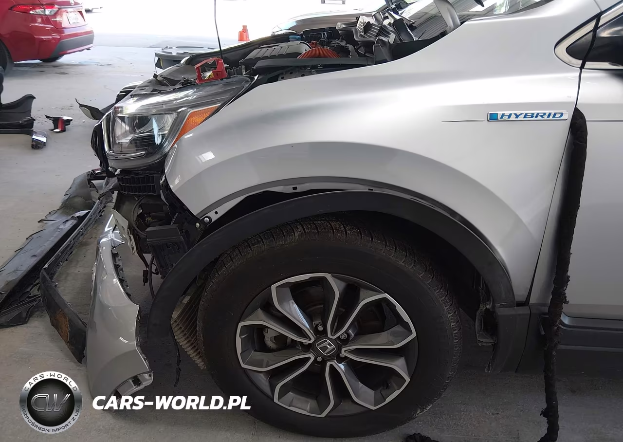 2021 Honda Cr-V Hybrid Ex VIN:7FART6H56ME015406 - 6