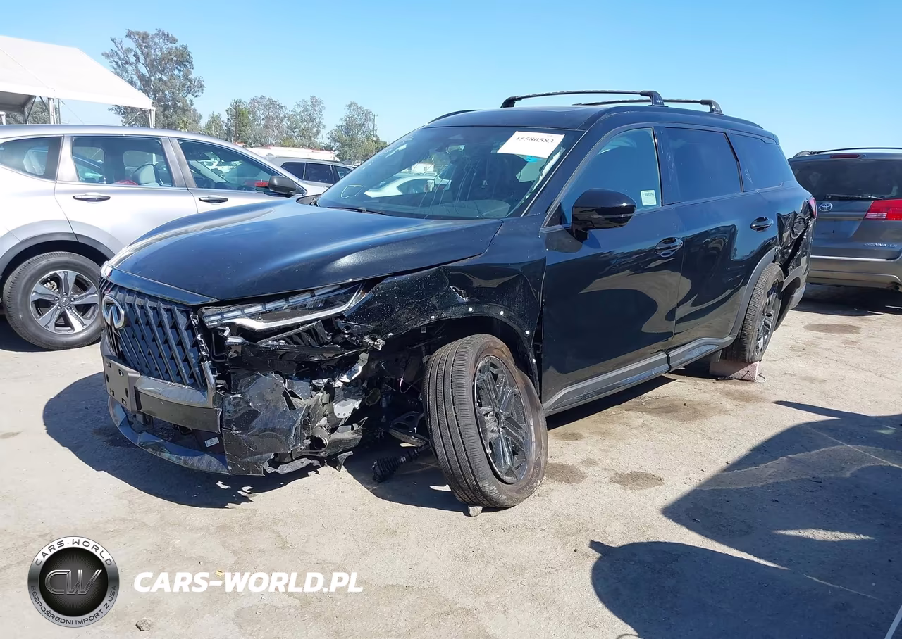 2026 Infiniti Qx60 Sport Awd VIN:5N1AL1FW5TC348940 - 2