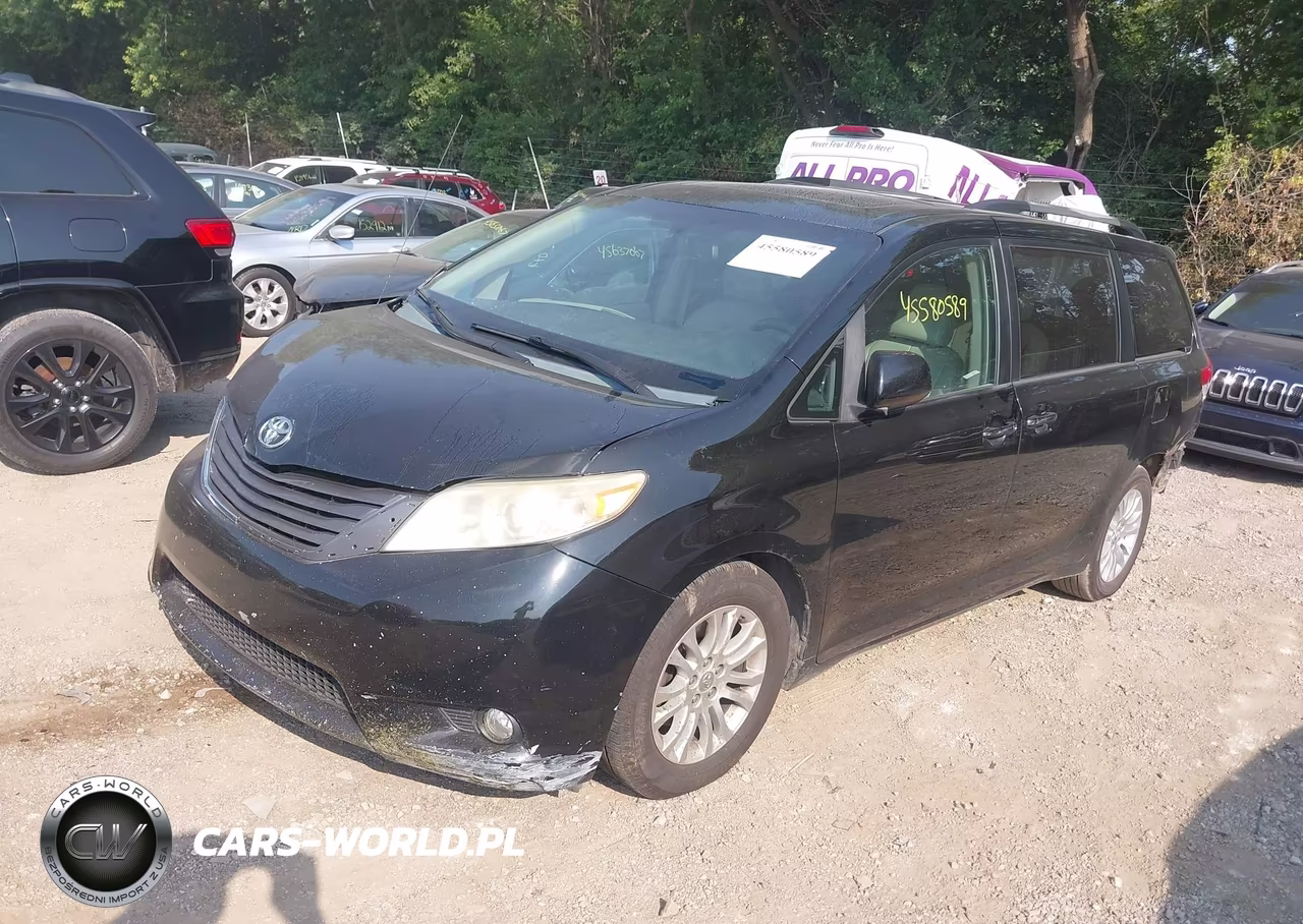 2012 Toyota Sienna Xle V6 8 Passenger VIN:5TDYK3DC1CS248116 - 2