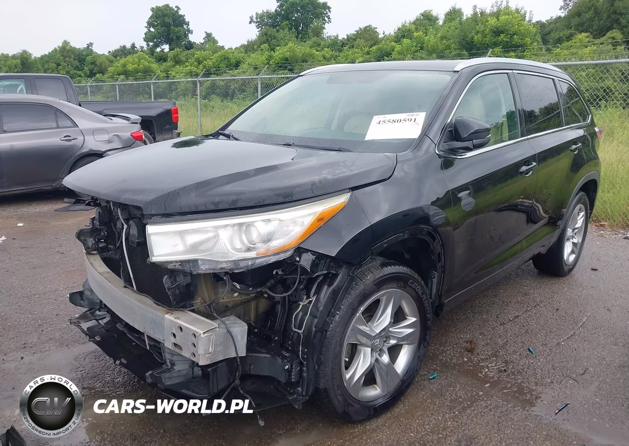 2014 Toyota Highlander Limited V6 VIN:5TDYKRFH7ES017963 - 2